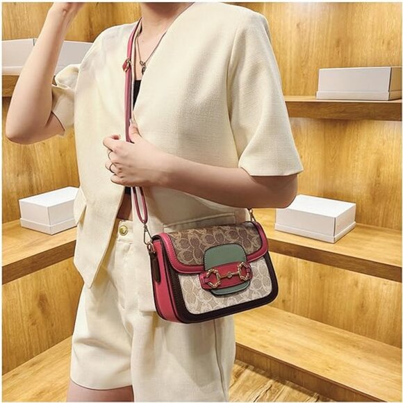 NWT. Crossbody Bag. Multi-color. - Picture 3 of 5